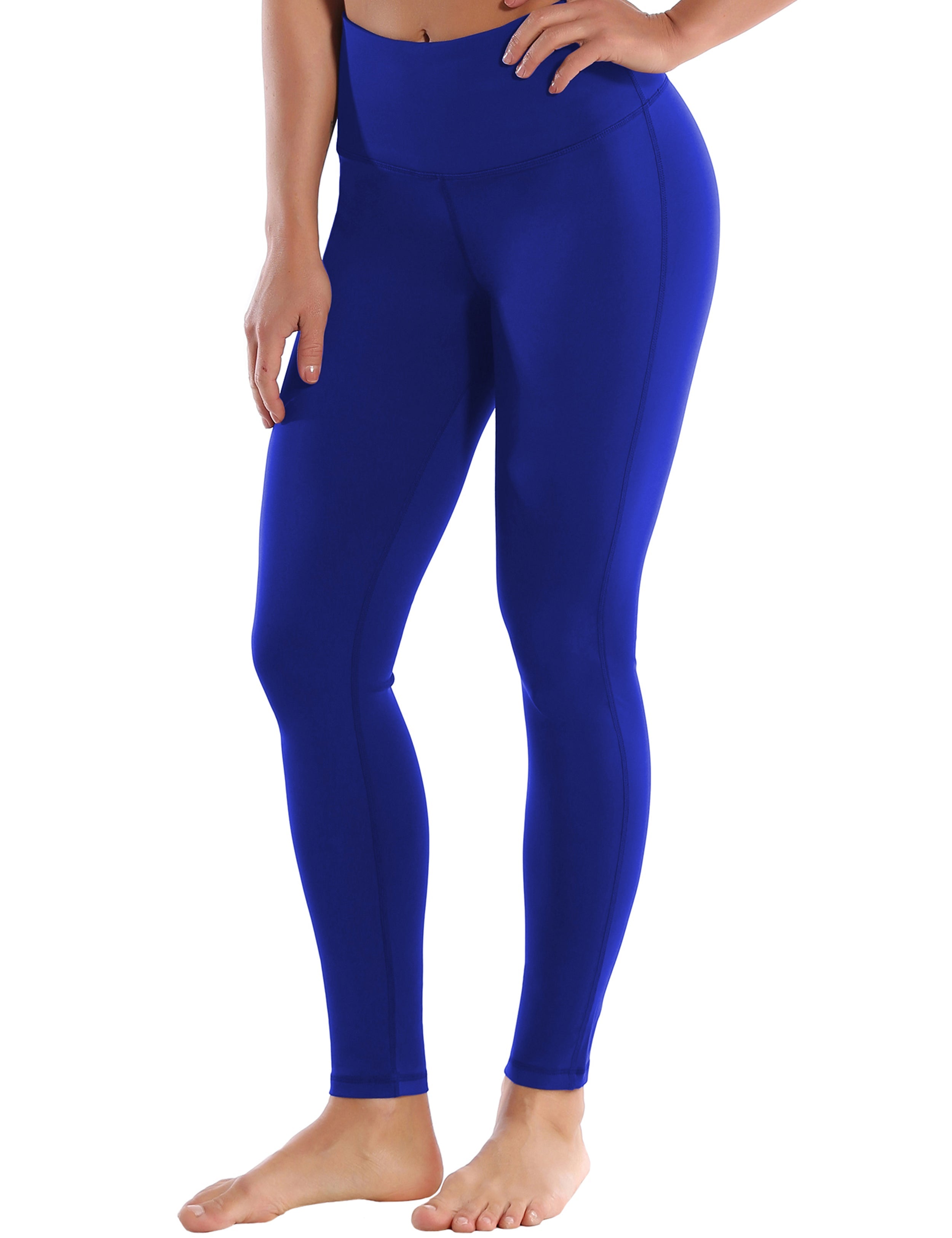 High Waist Side Line Jogging Pants navy Side Line is Make Your Legs Look Longer and Thinner 75%Nylon/25%Spandex Fabric doesn't attract lint easily 4-way stretch No see-through Moisture-wicking Tummy control Inner pocket Two lengths