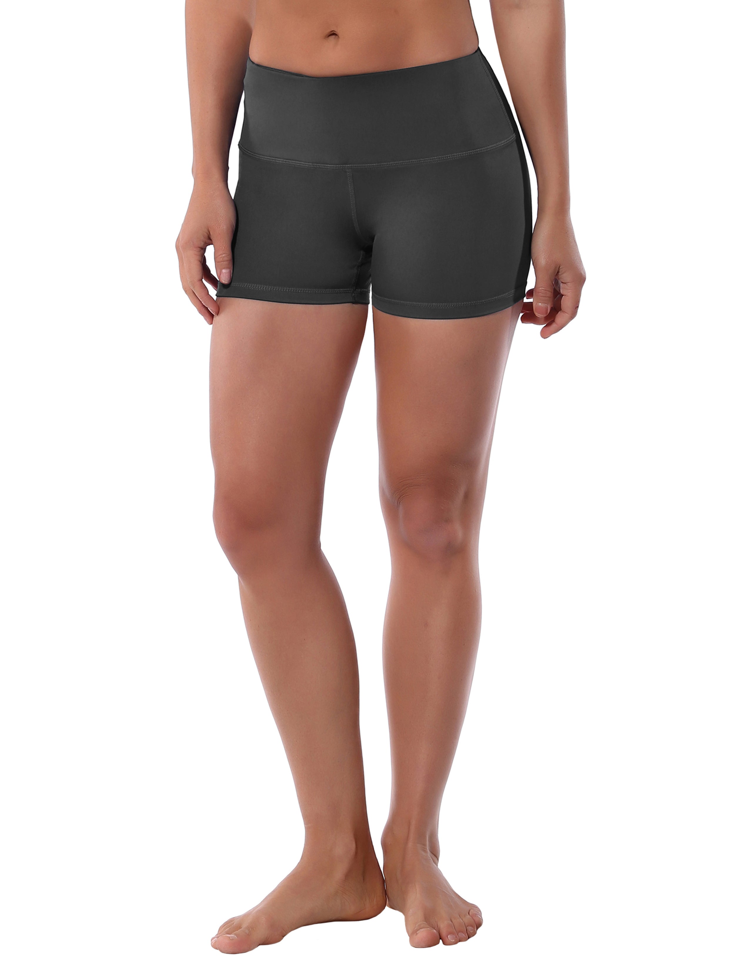 2.5" Golf Shorts shadowcharcoal Softest-ever fabric High elasticity High density 4-way stretch Fabric doesn't attract lint easily No see-through Moisture-wicking Machine wash 75% Nylon, 25% Spandex
