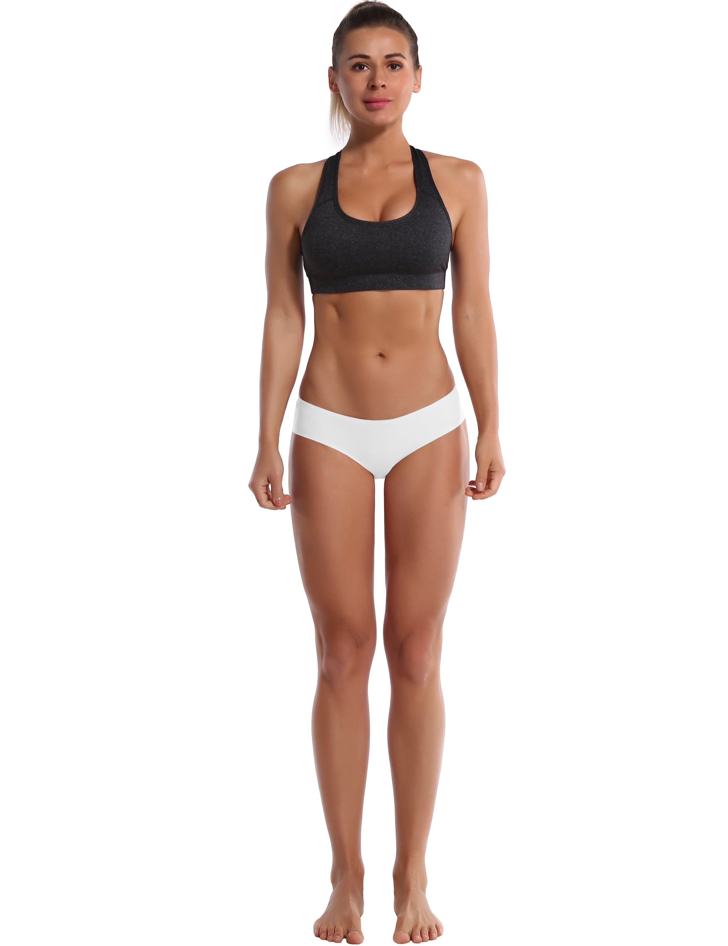 Invisibles Sport Bikini Panties white Sleek, soft, smooth and totally comfortable: our newest bikini style is here. High elasticity High density Softest-ever fabric Laser cutting Unsealed Comfortable No panty lines Machine wash 95% Nylon, 5% Spandex