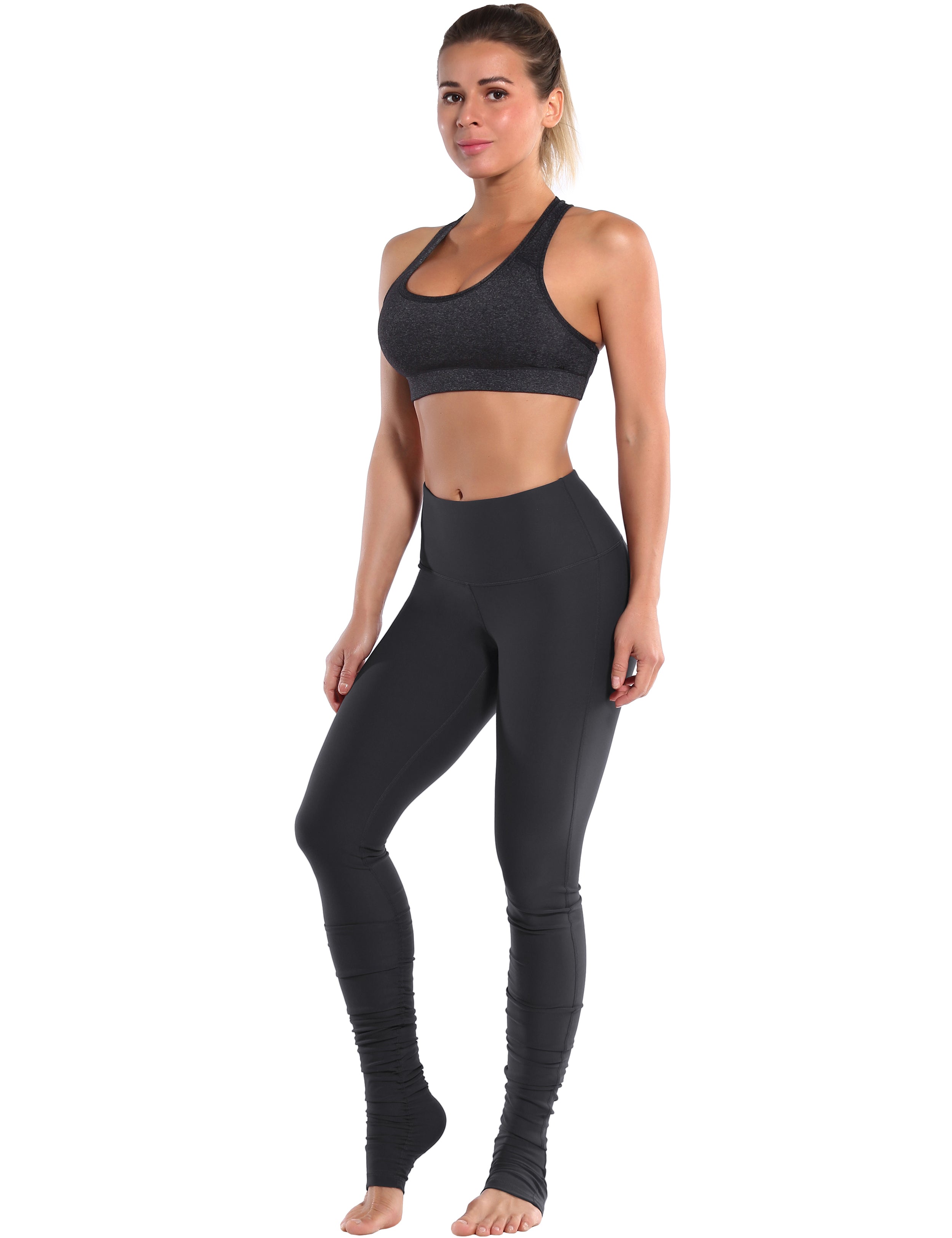 Over the Heel Golf Pants shadowcharcoal Over the Heel Design 87%Nylon/13%Spandex Fabric doesn't attract lint easily 4-way stretch No see-through Moisture-wicking Tummy control