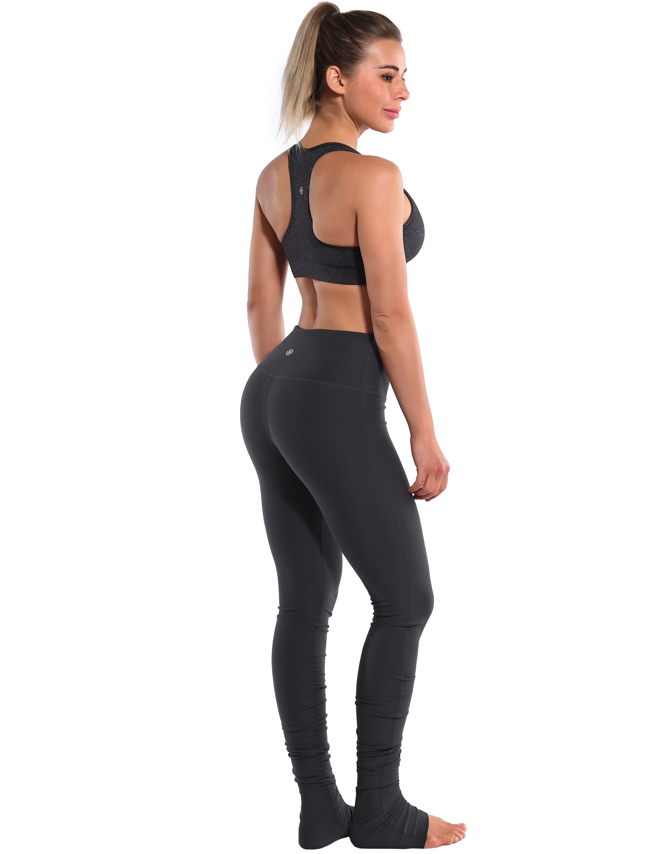 Over the Heel Jogging Pants shadowcharcoal Over the Heel Design 87%Nylon/13%Spandex Fabric doesn't attract lint easily 4-way stretch No see-through Moisture-wicking Tummy control