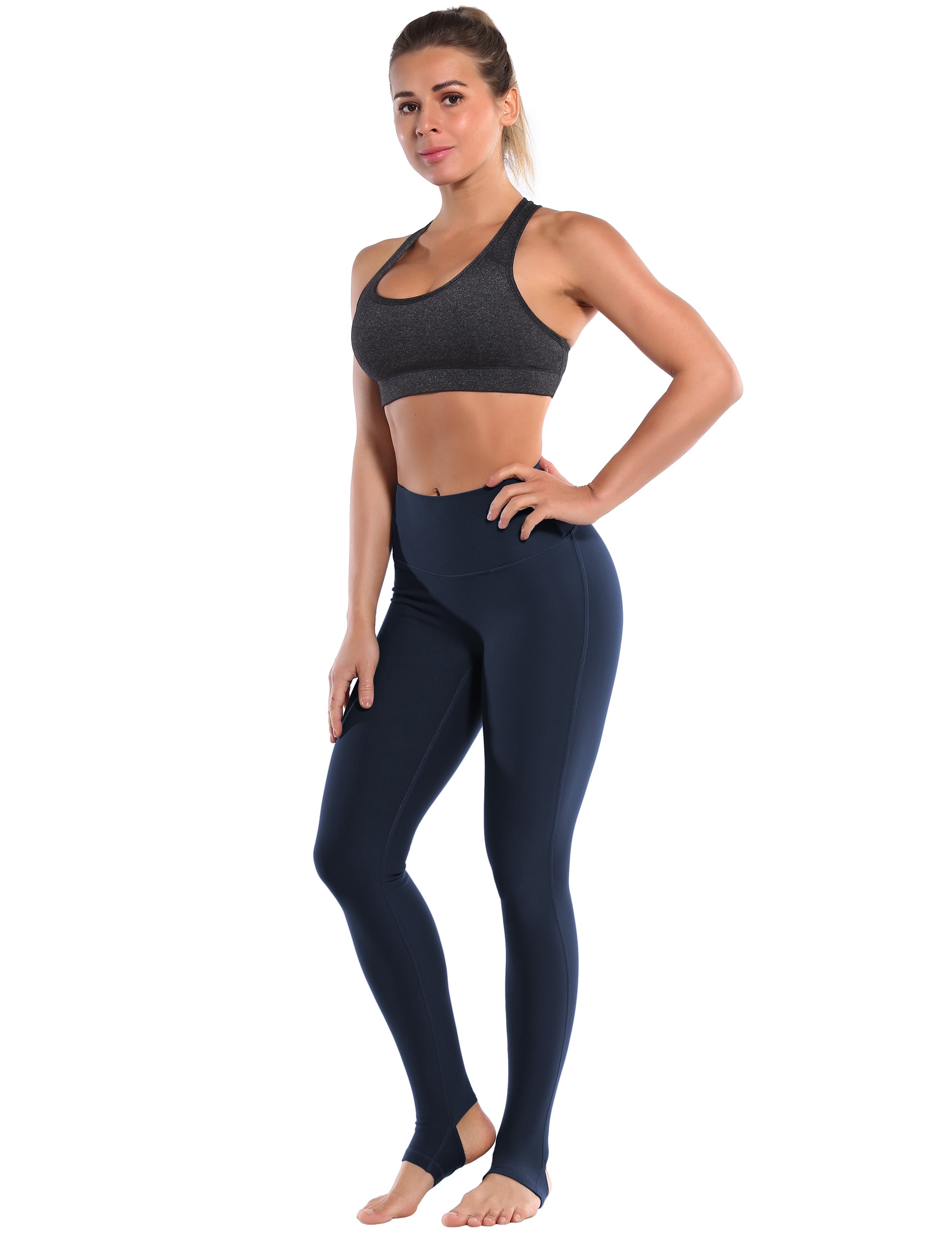Over the Heel Golf Pants darknavy Over the Heel Design 87%Nylon/13%Spandex Fabric doesn't attract lint easily 4-way stretch No see-through Moisture-wicking Tummy control