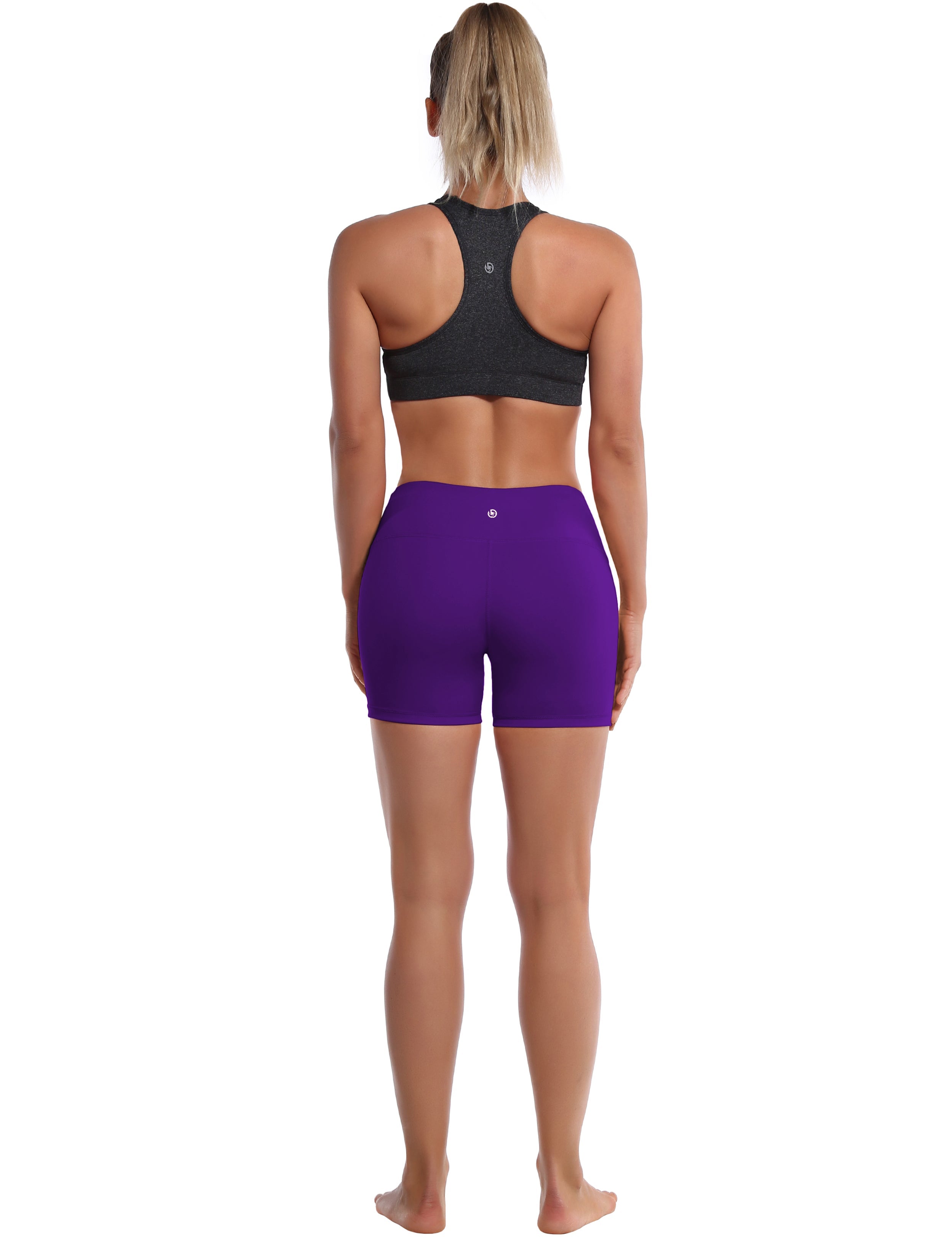 4" Jogging Shorts eggplantpurple Sleek, soft, smooth and totally comfortable: our newest style is here. Softest-ever fabric High elasticity High density 4-way stretch Fabric doesn't attract lint easily No see-through Moisture-wicking Machine wash 75% Nylon, 25% Spandex