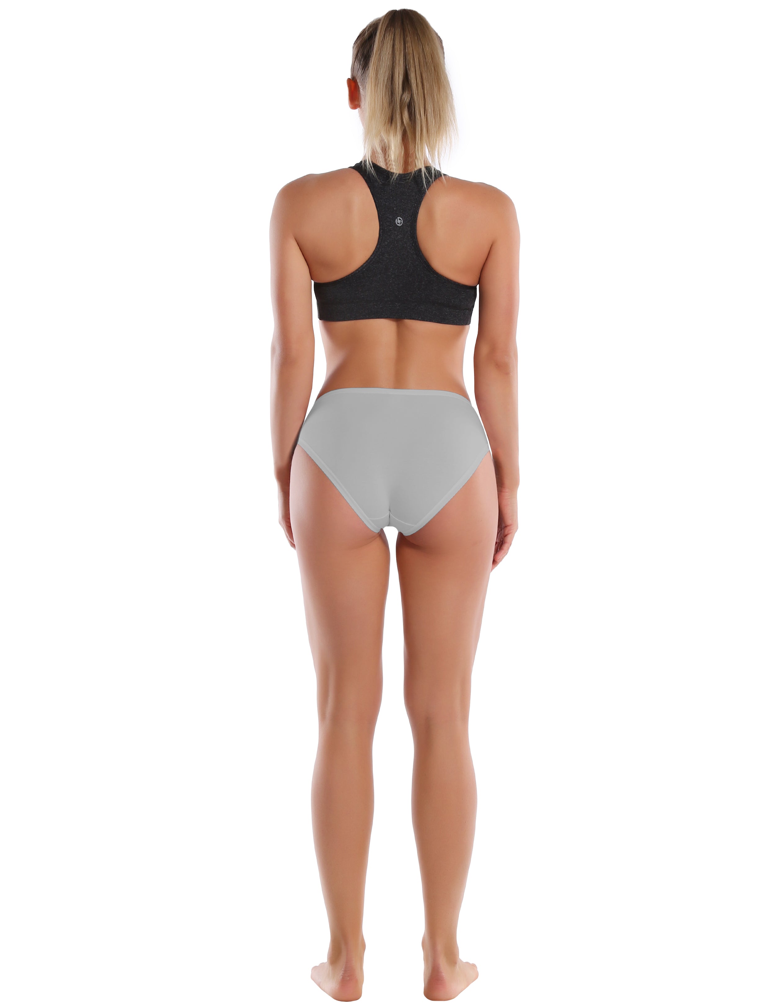 Super Soft Modal Sports Bikini Underwear lightgray