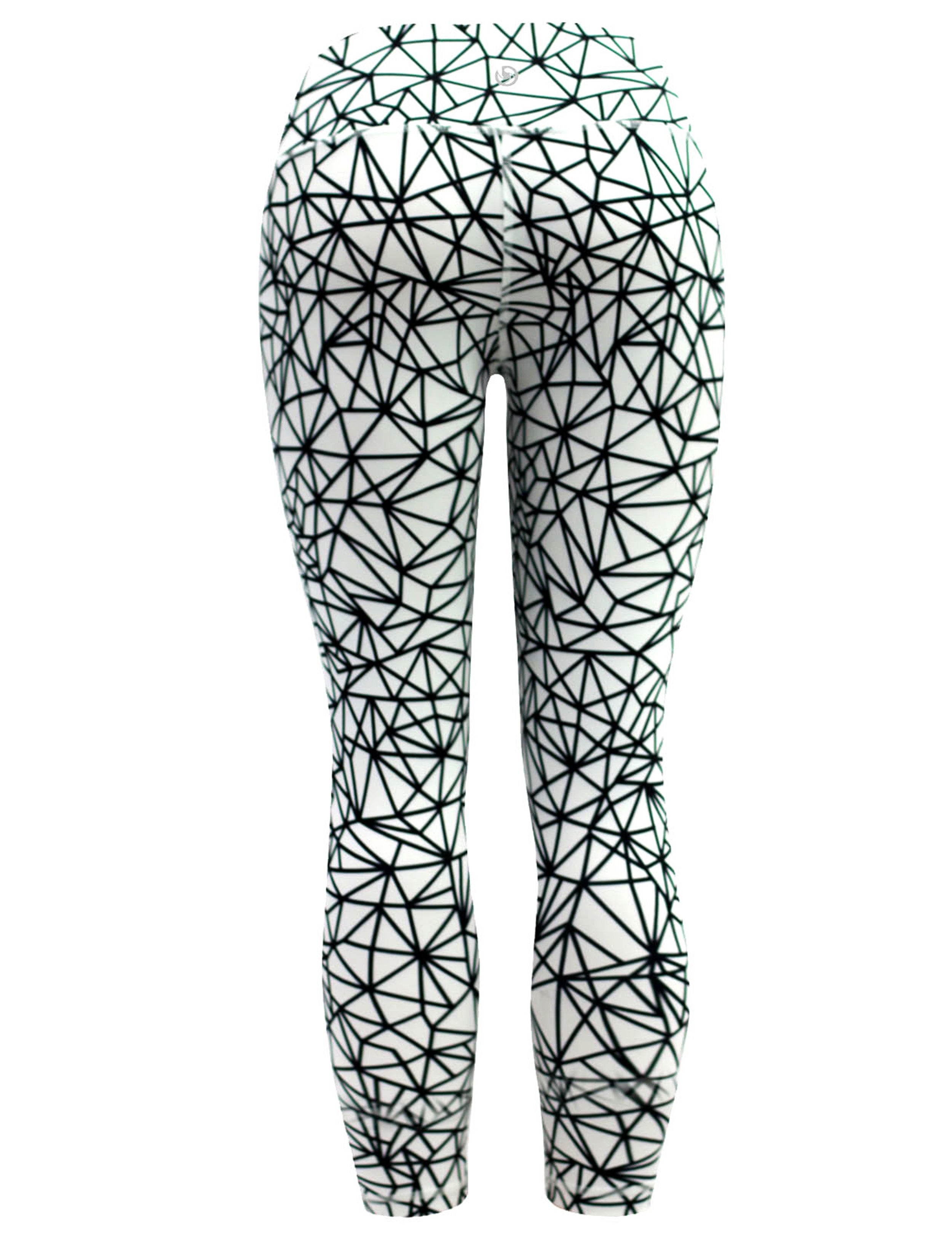 22" Printed Yoga Pants WHITESPIDER
