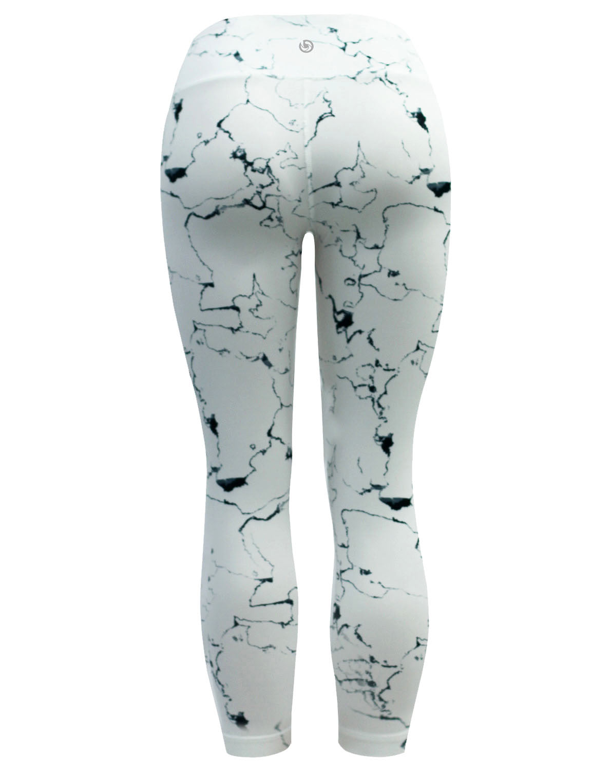 22" Printed Yoga Pants WHITETHUNDER