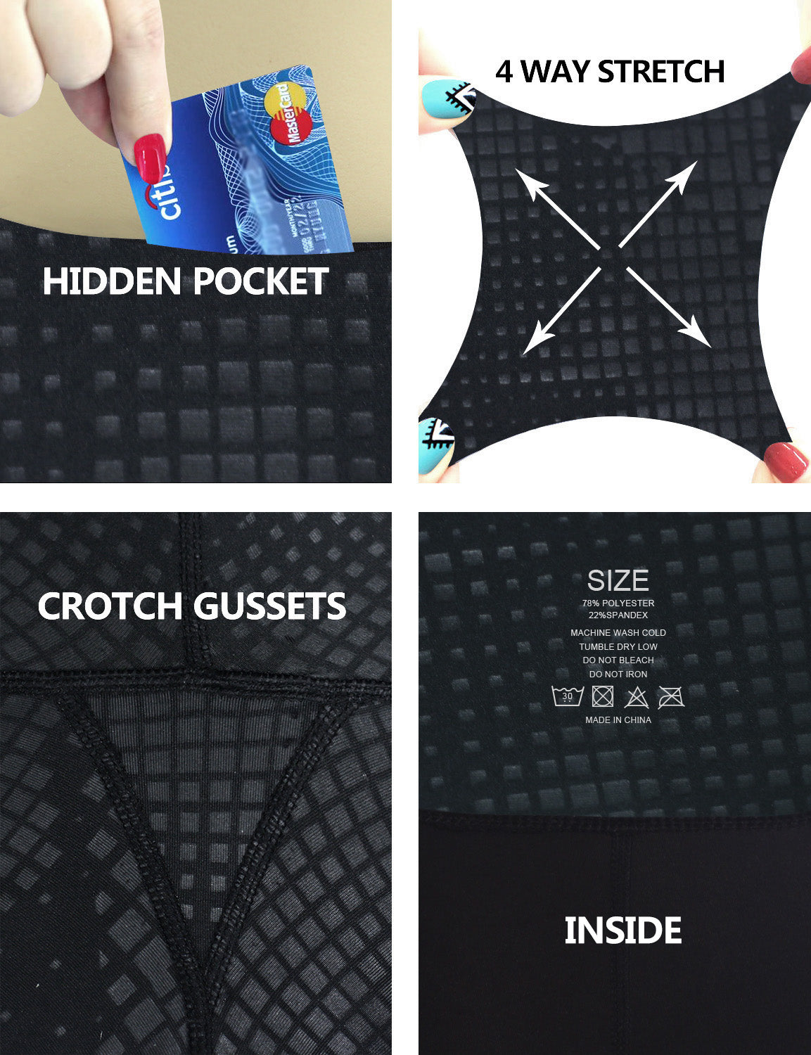 22" inseam 3D Printed Yoga Pants DISCO
