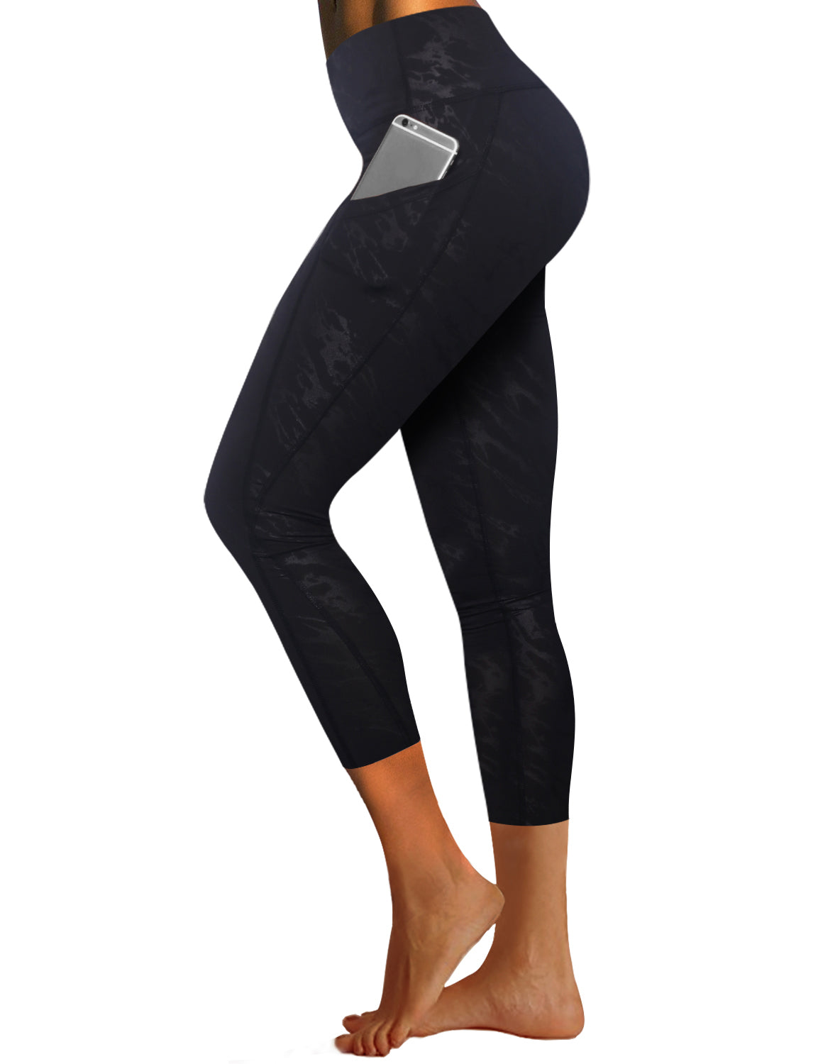 22" inseam 3D Printed Yoga Pants PAINT