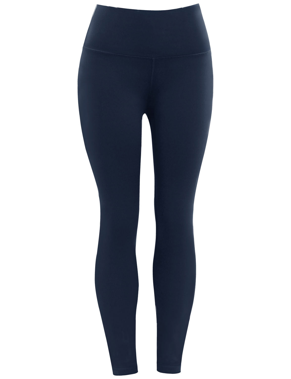 High Waist Yoga Pants darknavy 75%Nylon/25%Spandex Fabric doesn't attract lint easily 4-way stretch No see-through Moisture-wicking Tummy control Inner pocket Four lengths