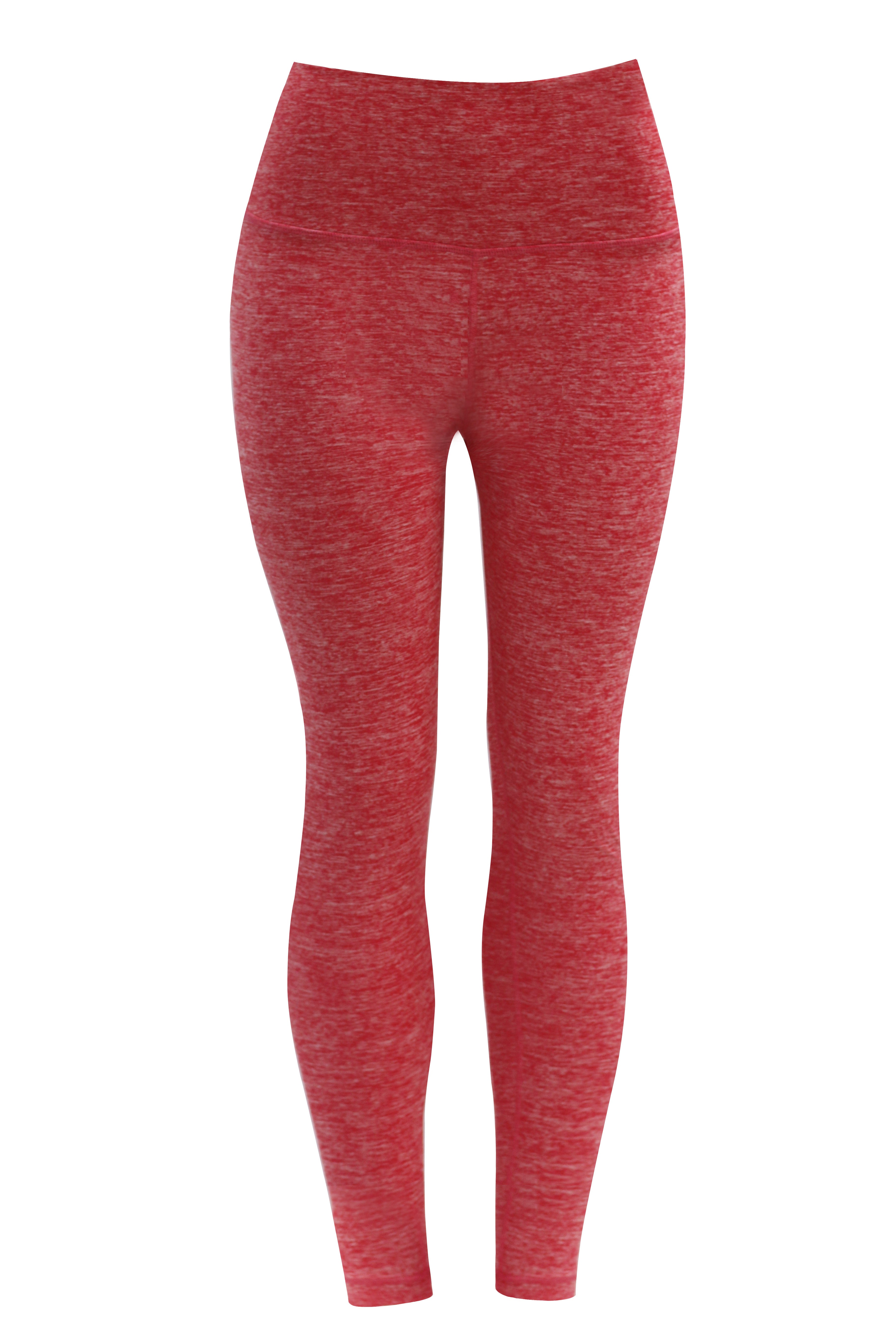 High Waist Jogging Pants heatherred
