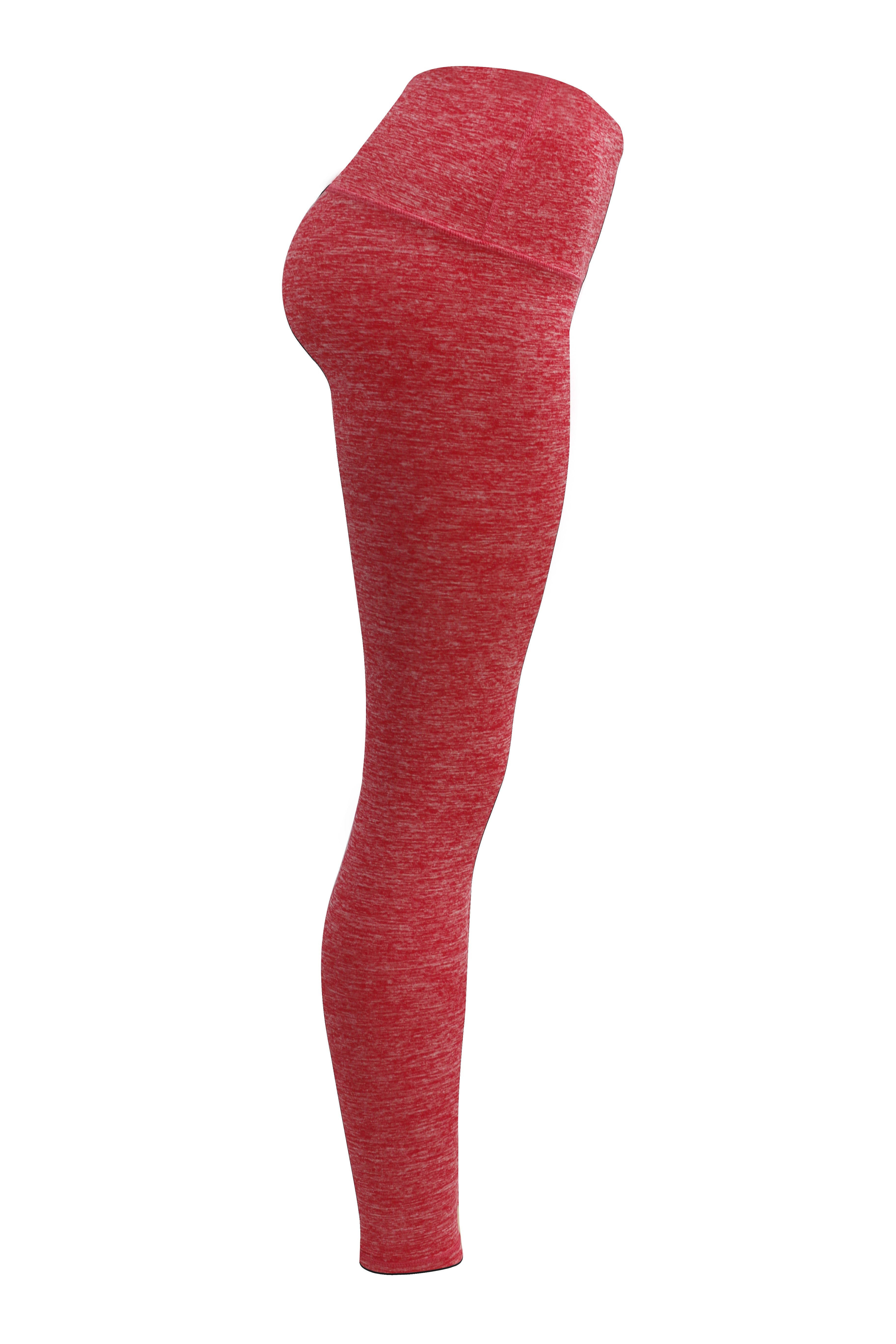 High Waist Jogging Pants heatherred