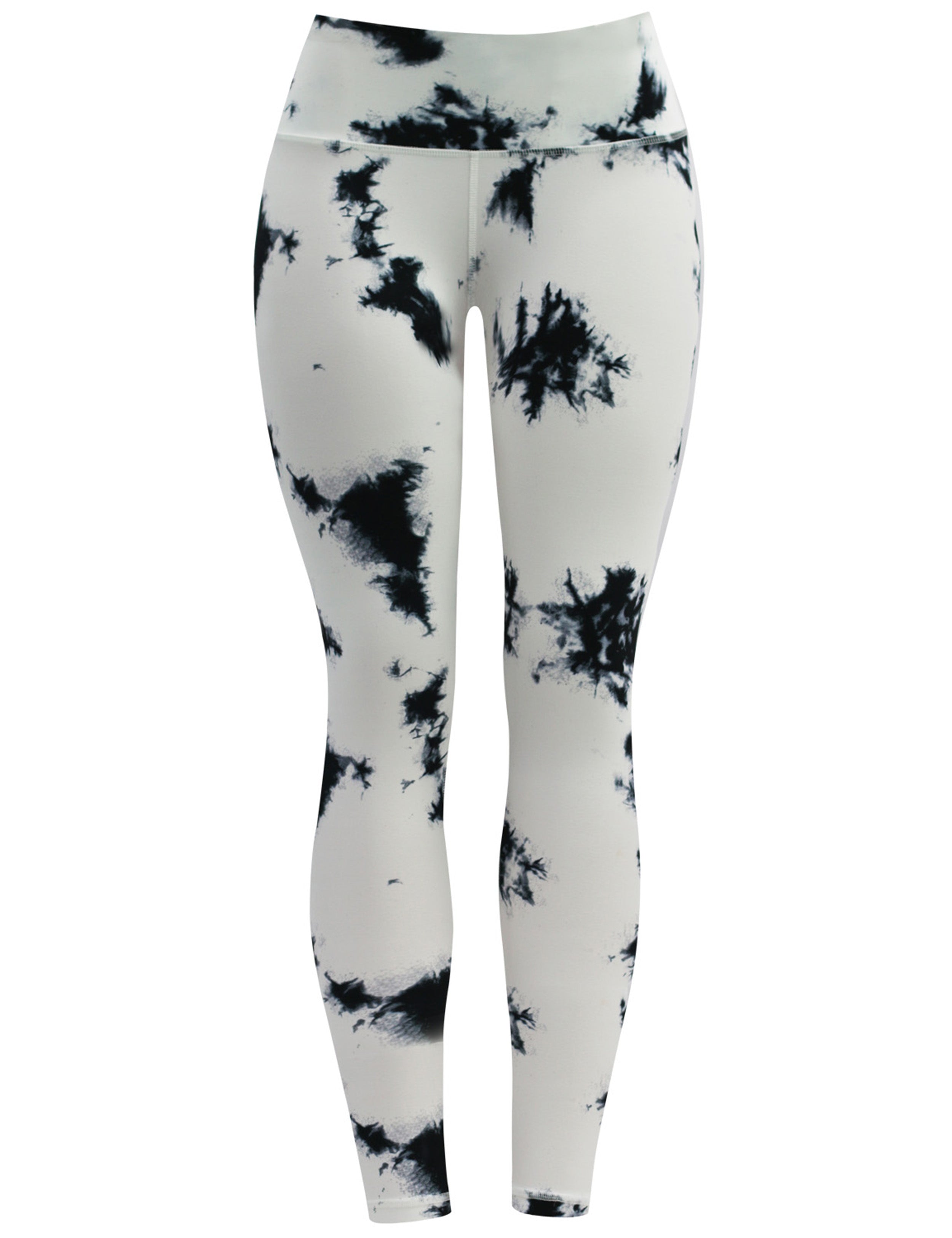 26" Printed Yoga Pants WHITEMARBLE