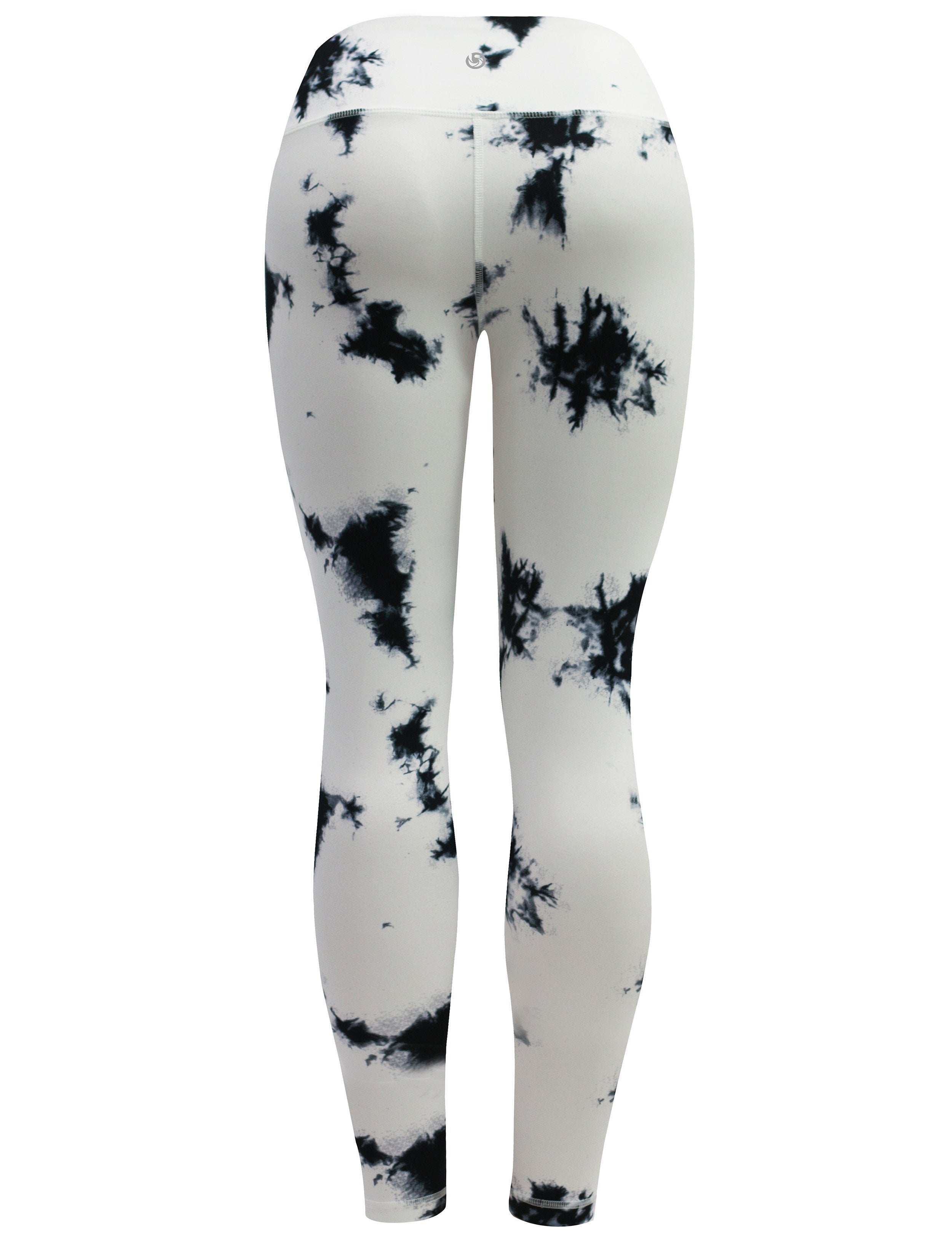 26" Printed Yoga Pants whitemarble ins