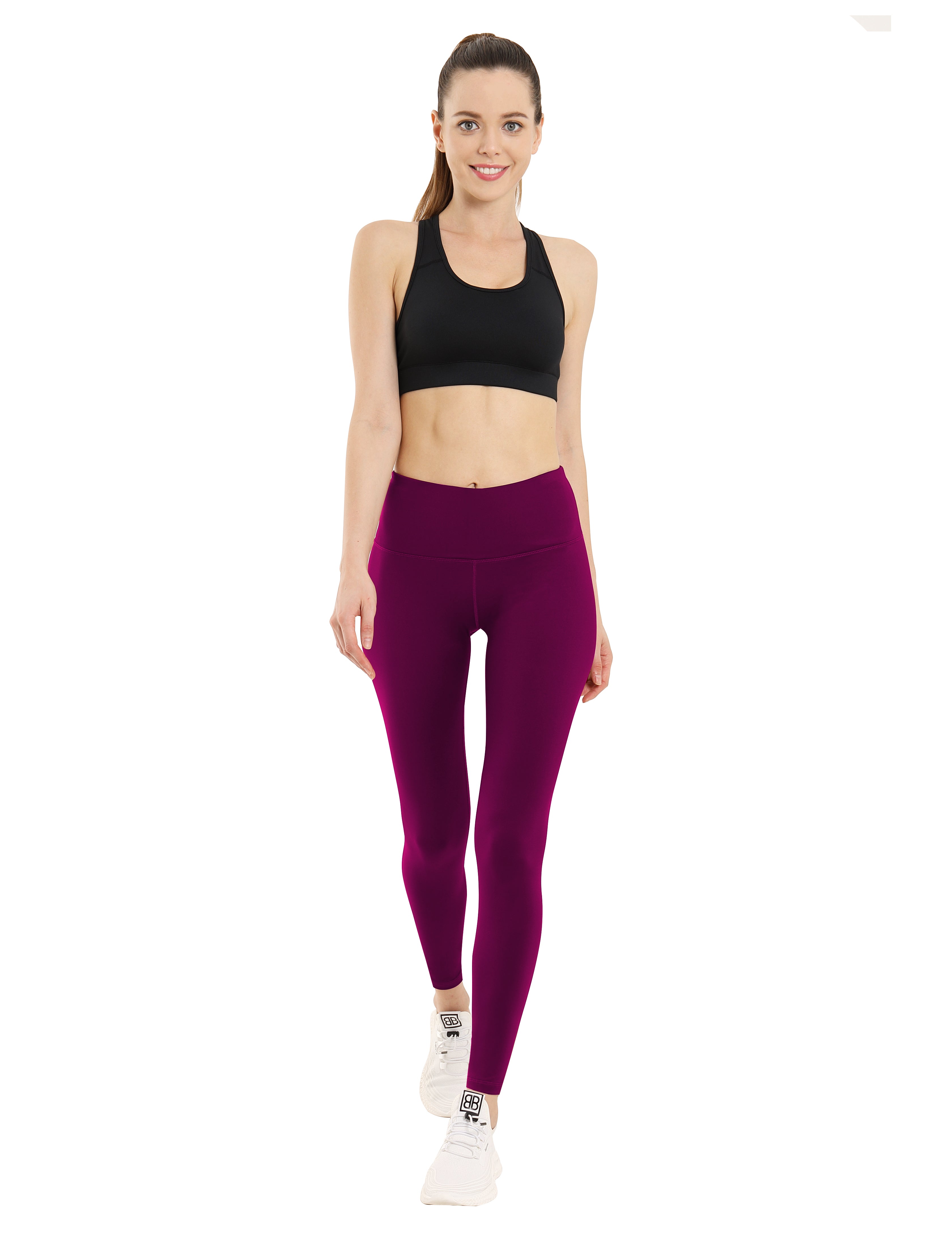 Cross Waist Bubblelime Yoga Pants  For Women With Double Sided  Insertion Bags, High Elasticity And Hip Cropped Design T Line Sports  Leggings Pant306Q From Tz6607, $17