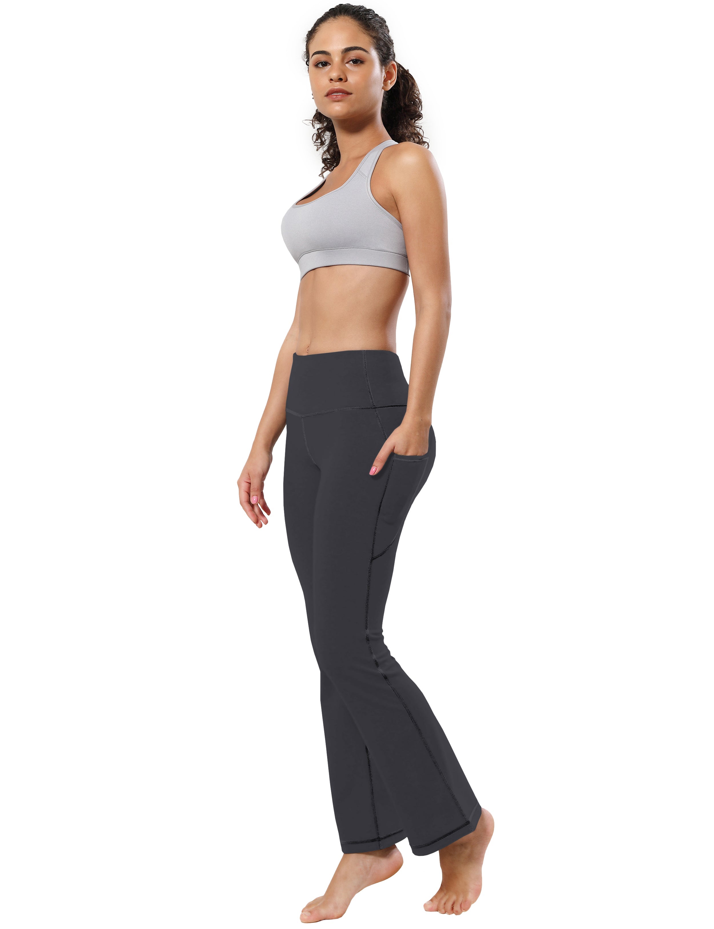 SHEIN EZwear Women's Yoga Pants High Waist Stretch Pants Tummy Control